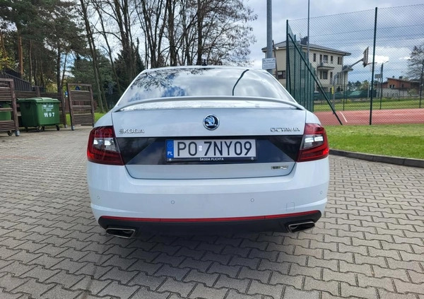 Skoda Octavia cena 103500 przebieg: 66000, rok produkcji 2019 z Sompolno małe 379